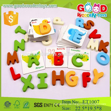 Top 2015 montessori hölzernes Alphabet Buchstaben Spielzeug für Baby